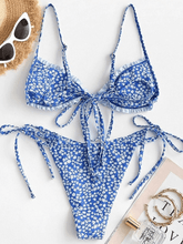 Bikini-Set mit Blümchenmuster